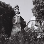 Dzwonnica przycerkiewna, fot. Mariusz Pohl, ok 1980 r.